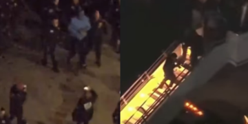 Nicolás Maduro llegó a Nueva York, esposado y fuertemente escoltado