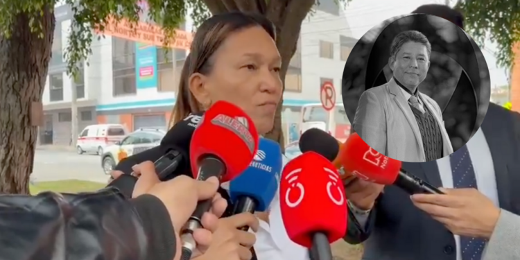 “Que no haya impunidad, no más hijos que se queden sin padre”: dolorosas palabras de la esposa del profesor asesinado Neill Felipe Cubides