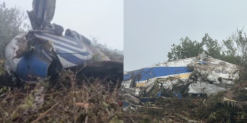 Video: así quedó el avión de Satena que se estrelló en Norte de Santander