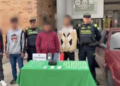 En Bogotá capturan a grupo delincuencial que estaba listo para vender bazuco y marihuana