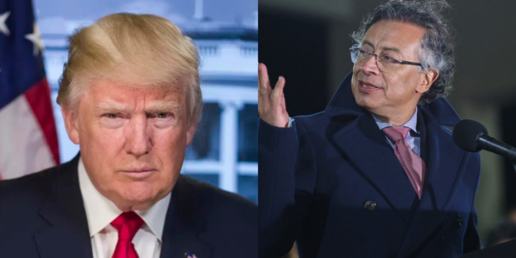 Petro viaja a Washington para reunirse con Trump en medio de tensiones diplomáticas