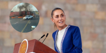 Claudia Sheinbaum, presidenta de México, anunció que “la mayoría del país está en normalidad”