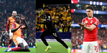 Así les fue a los jugadores colombianos en la ida de los playoffs de la Champions League