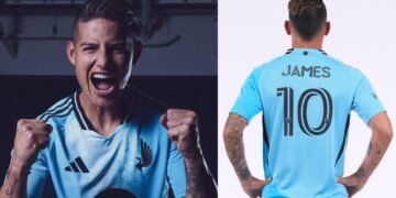James Rodríguez es nuevo jugador del Minnesota United
