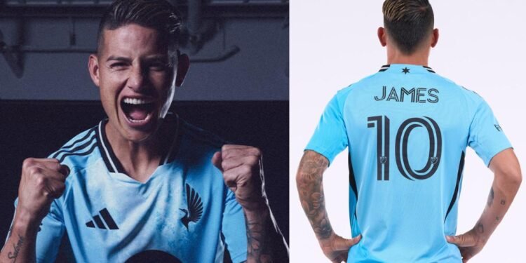 James Rodríguez es nuevo jugador del Minnesota United
