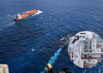 EE. UU. intercepta petrolero vinculado a la “flota fantasma” en el océano Índico