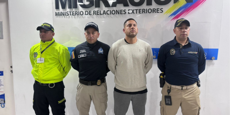 Extraditan desde España a alias Black Jack