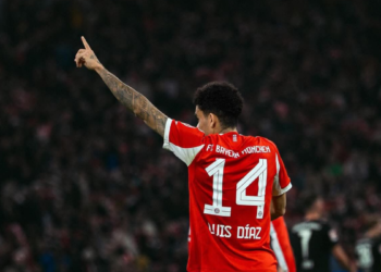 Luis Díaz anotó nuevo gol