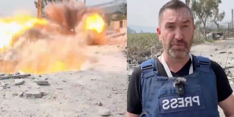 Explosión en puente del sur del Líbano