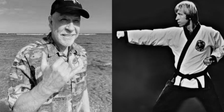 El recordado actor internacional y leyenda de artes marciales, Chuck Norris, falleció a los 86 años