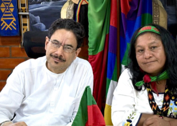 Iván Cepeda anuncia a la senadora indígena Aida Quilcué como su fórmula vicepresidencial para las elecciones