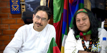 Iván Cepeda anuncia a la senadora indígena Aida Quilcué como su fórmula vicepresidencial para las elecciones