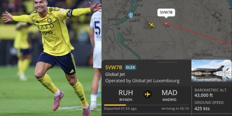 Cristiano Ronaldo habría huido de Arabia