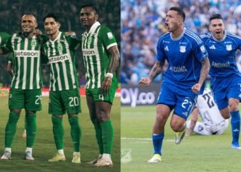 Nacional vs. Millonarios por Sudamericana